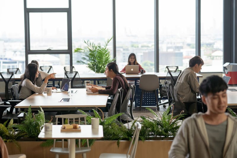 True Digital Park coworking and cafe complex in Phra Khanong Bangkok